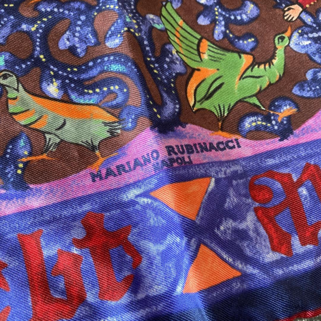 未使用　MARIANO RUBINACCI マリアーノルビナッチ　ポケットチーフ