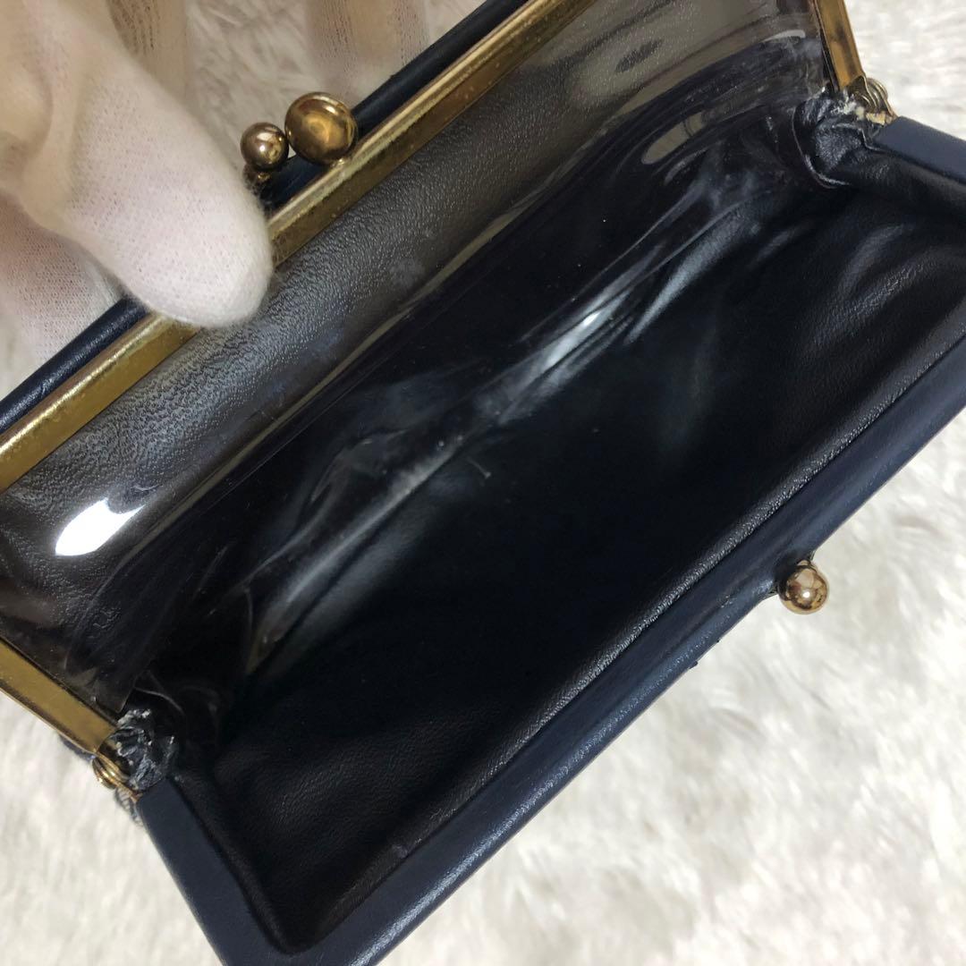 Christian Dior vigntage がま口 財布 ポーチ トロッター