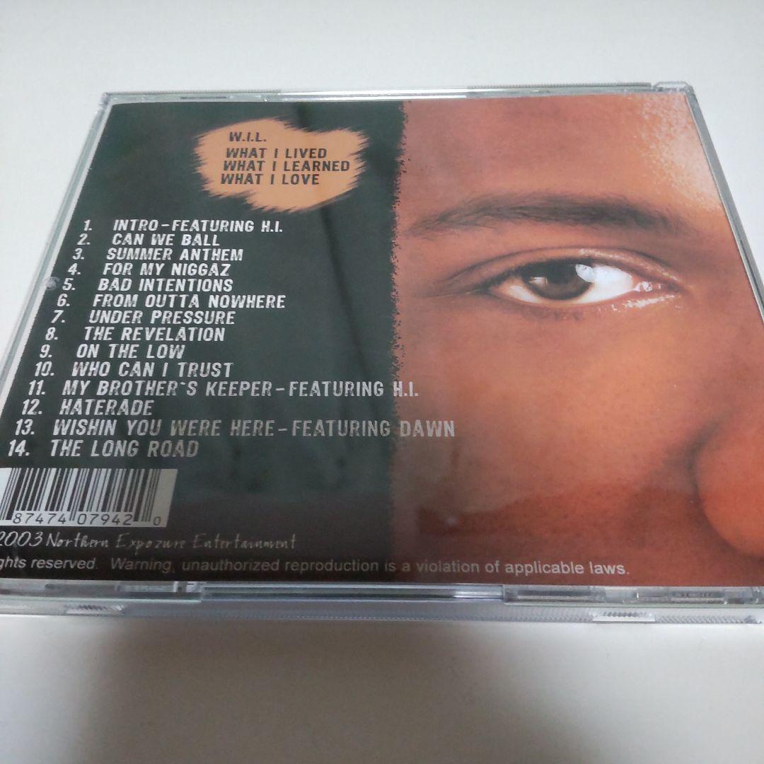 洋楽 G-Rap G-Luv W.I.L. FROM OUTTA NOWHERE