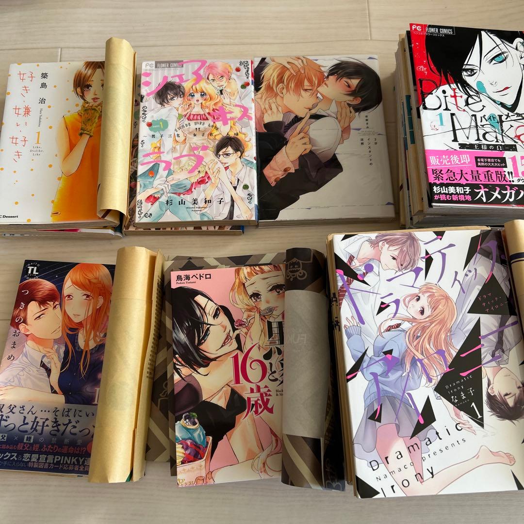 少女漫画、BL漫画、同人