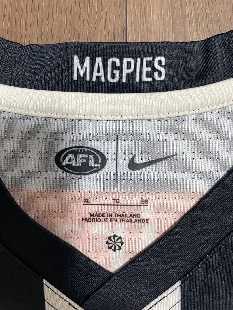 AFL Collingwood Magpies AFL ジャージ XL
