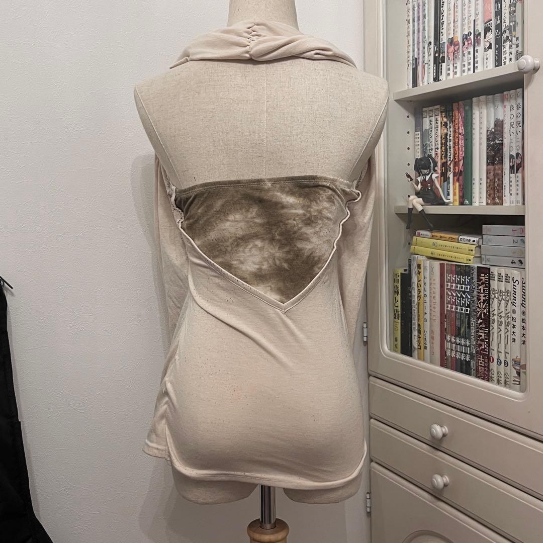 d.i.a. ネックレスつき レイヤード風平成ギャルトップス