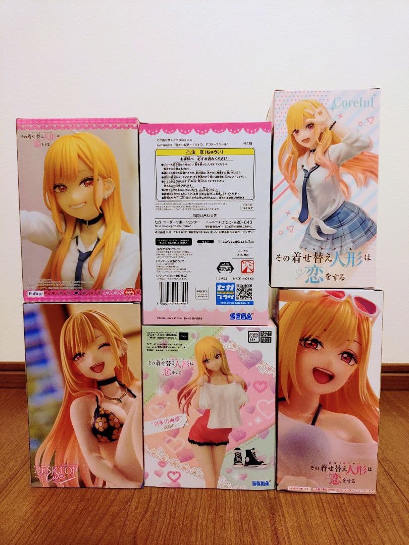 着せ恋 喜多川海夢 フィギュア 6点セット まとめ売り ①