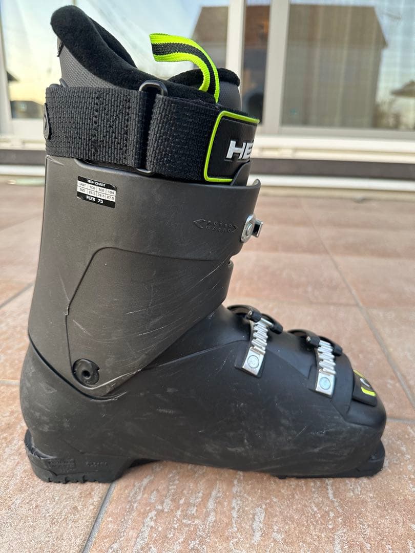 HEAD スキー用ブーツ ブラック/イエロー　 28〜28.5cm