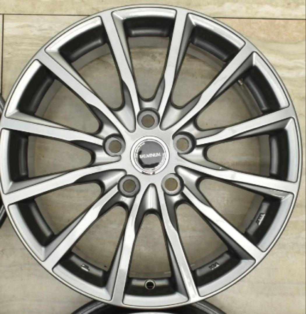 ホイール BSバルミナ 17in 7J+45 PCD114.3 4本セット