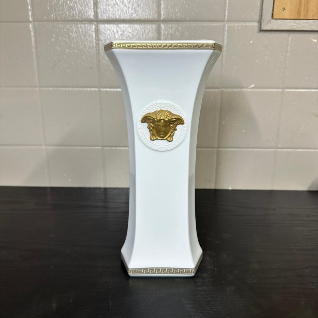 美品　ヴェルサーチ　ローゼンタール　花瓶　VERSACE