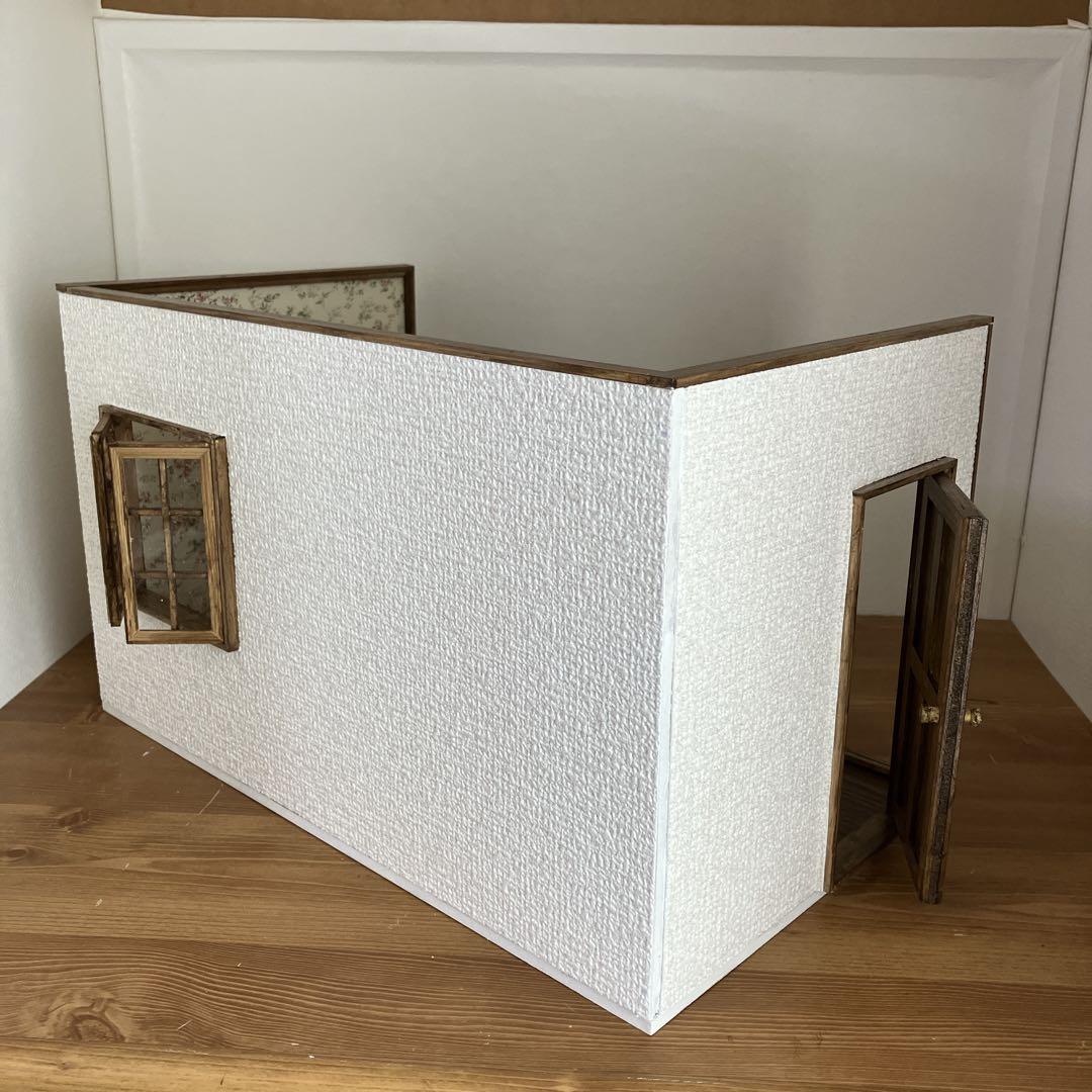 こころmy room コの字型ドールハウス 1/12サイズ ミニチュア家具