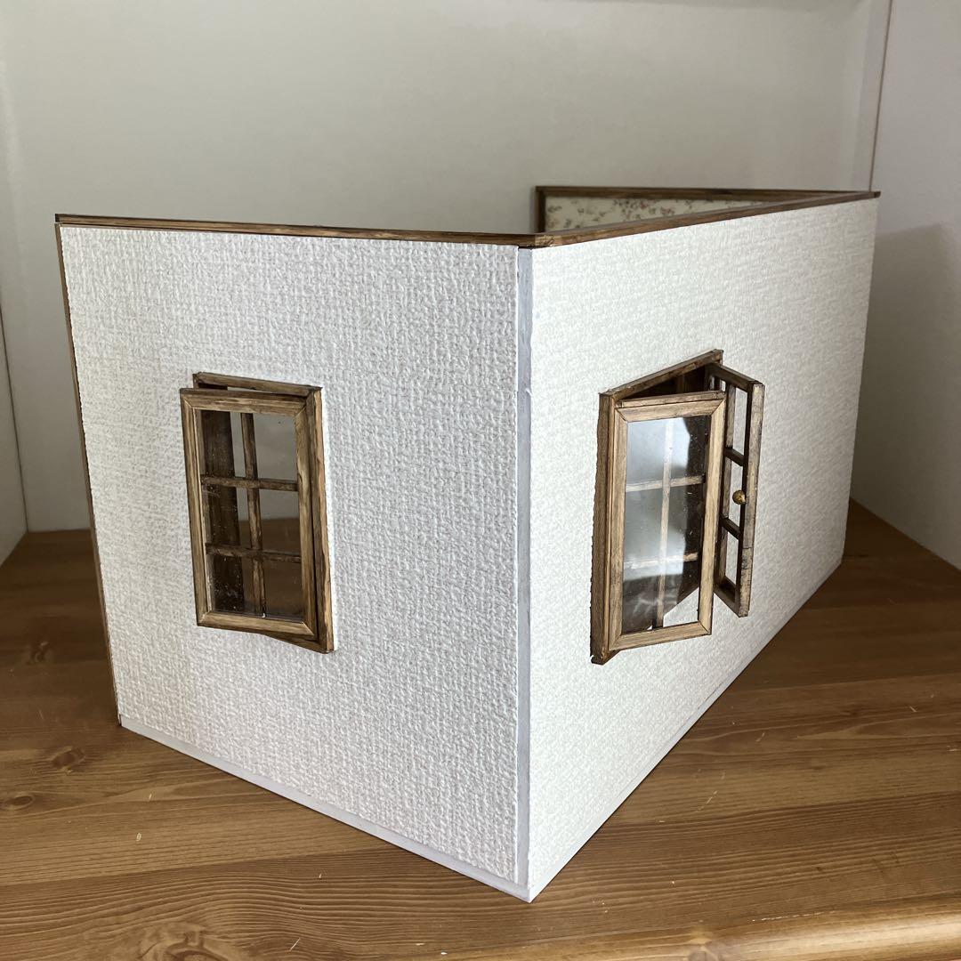こころmy room コの字型ドールハウス 1/12サイズ ミニチュア家具