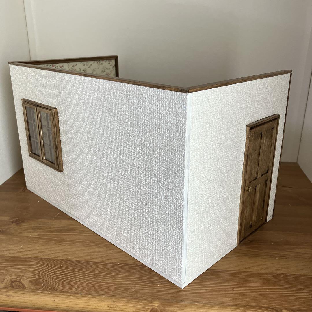 こころmy room コの字型ドールハウス 1/12サイズ ミニチュア家具