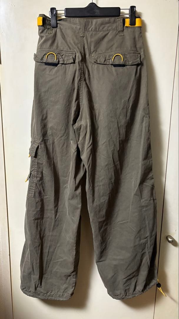 macgear rave pants カーゴパンツ Y2K レイブ　カーキ