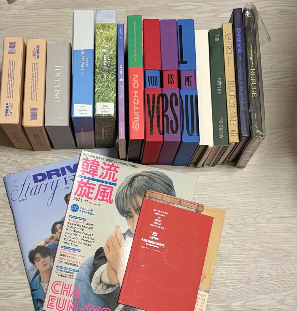 ASTRO アルバム CD グッズ まとめ売り ウヌ MJ ラキ サナ ムンビン