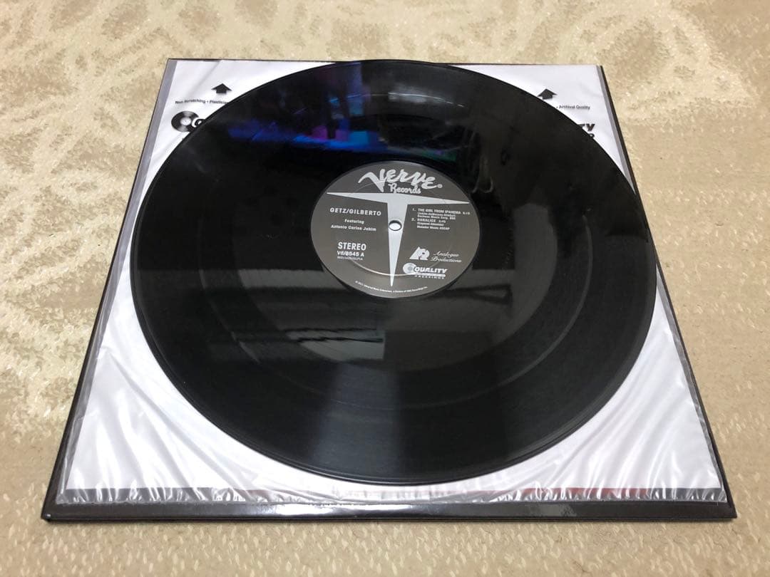 アナログプロダクション Getz Gilberto 45回転 2枚組 超高音質