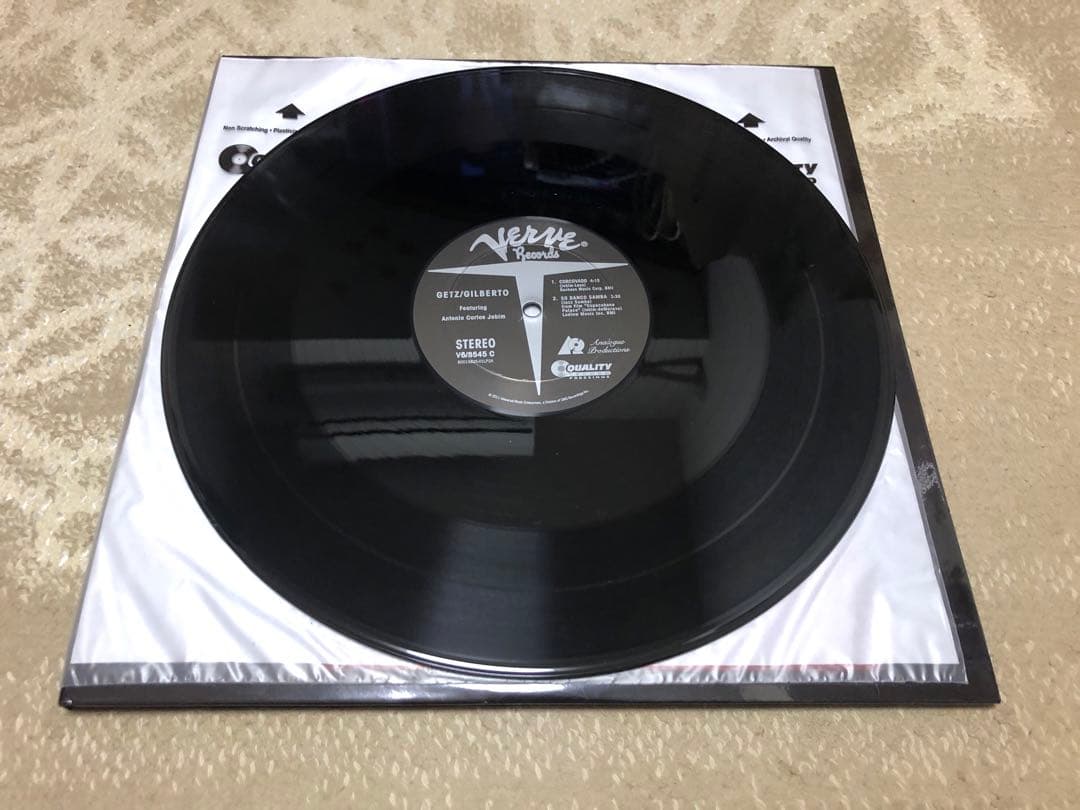 アナログプロダクション Getz Gilberto 45回転 2枚組 超高音質