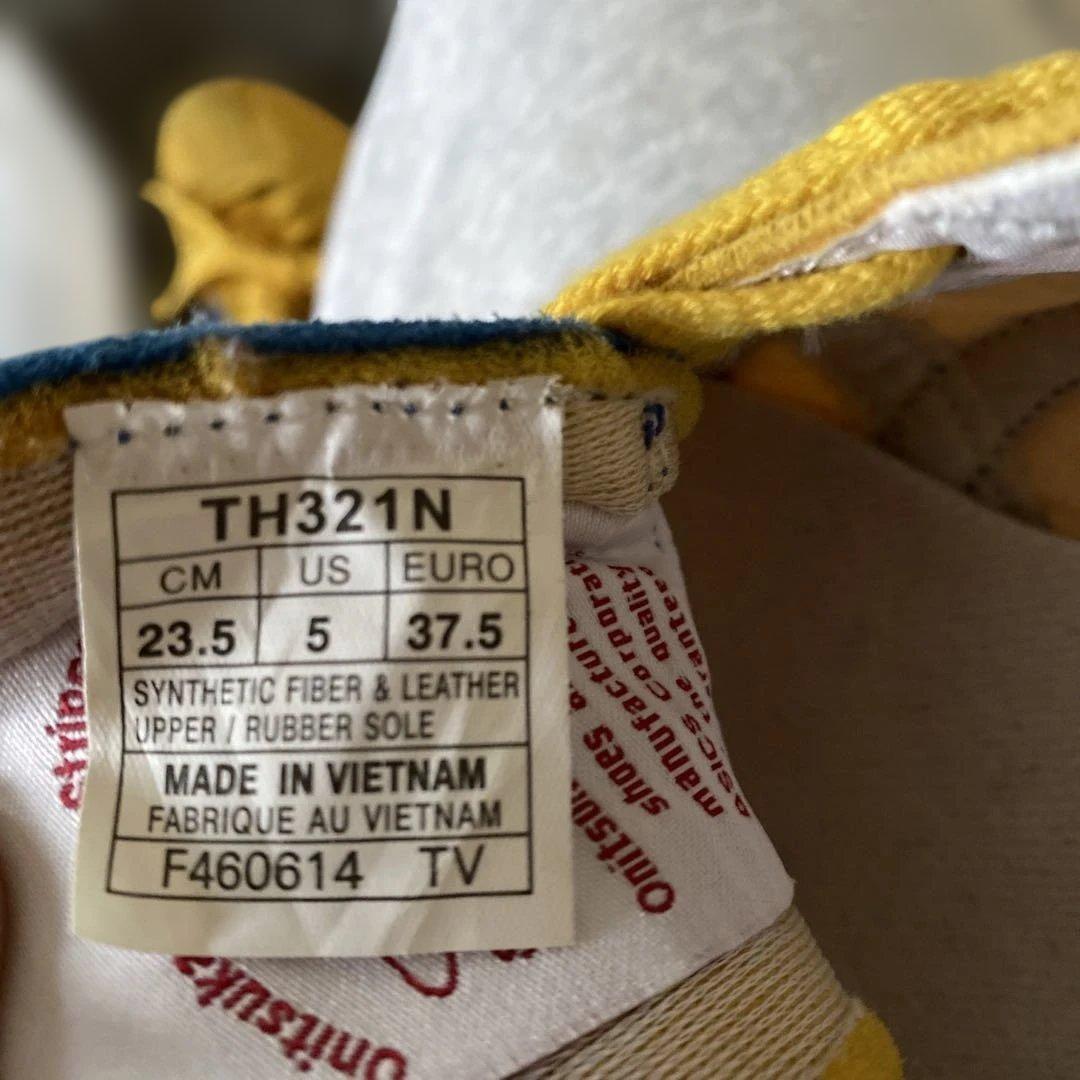 Onitsuka Tiger イエロー ブルー スニーカー