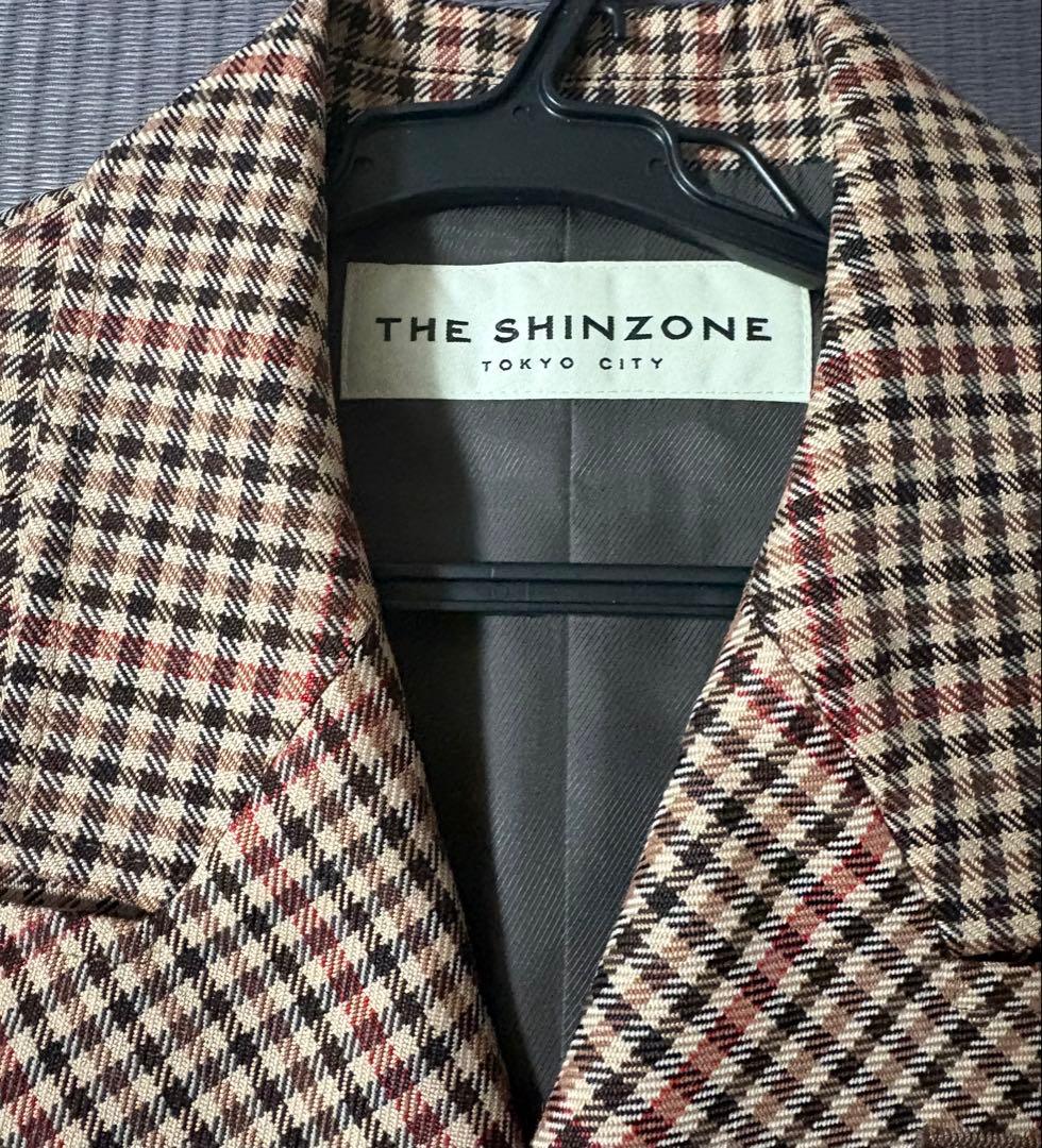 THE SHINZONEチェックジャケット