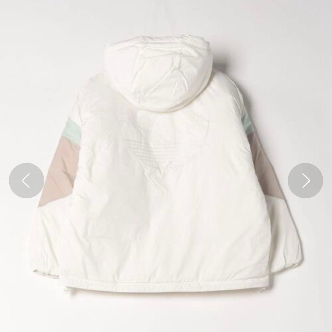 adidas カラーブロックダウンジャケット S ダウン　コート