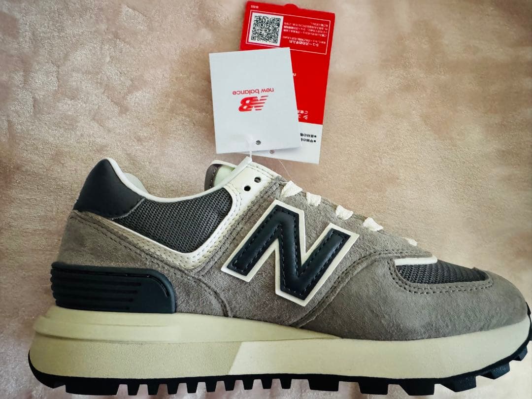 新品New Balance スニーカー 574Legacy 23cm グレー