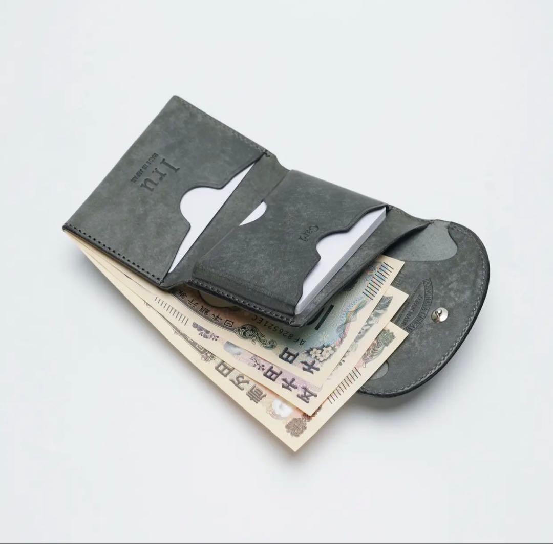 【新品未使用】Irux×IKENOHATA GINKAWATEN 二つ折り財布