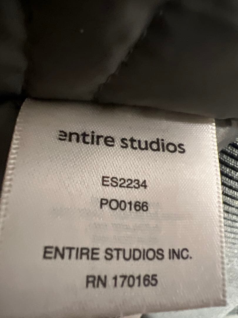 ジャケット・アウター entire studios A-2 BOMBER JACKET