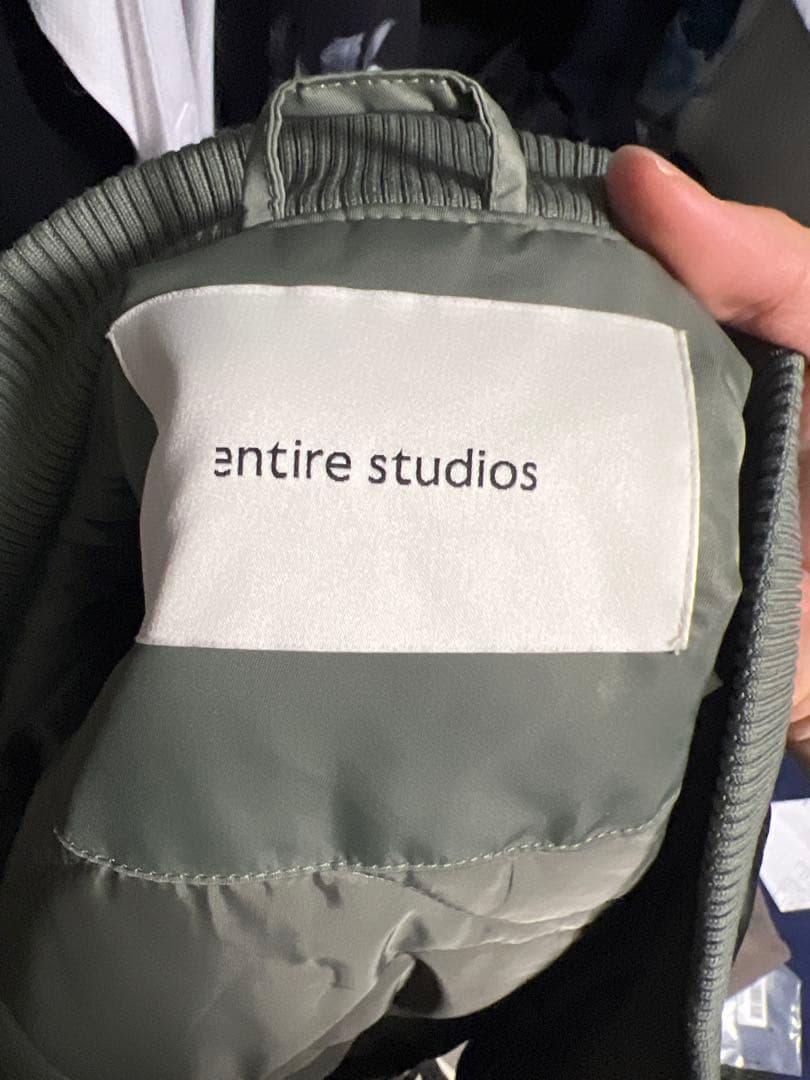 ジャケット・アウター entire studios A-2 BOMBER JACKET