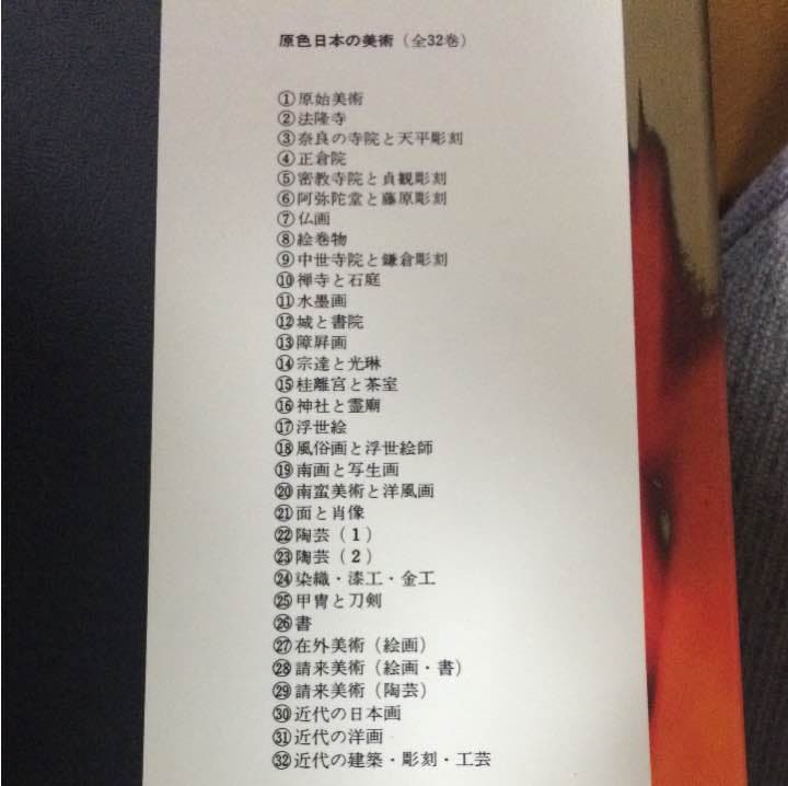 原色 日本の美術1〜32