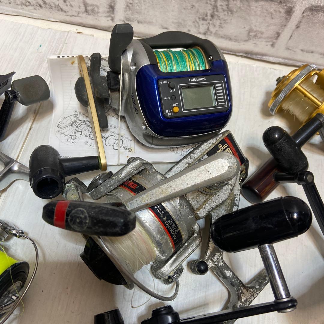 ジャンク　Daiwa SHIMANO Mulanimo リール　まとめ売り14点
