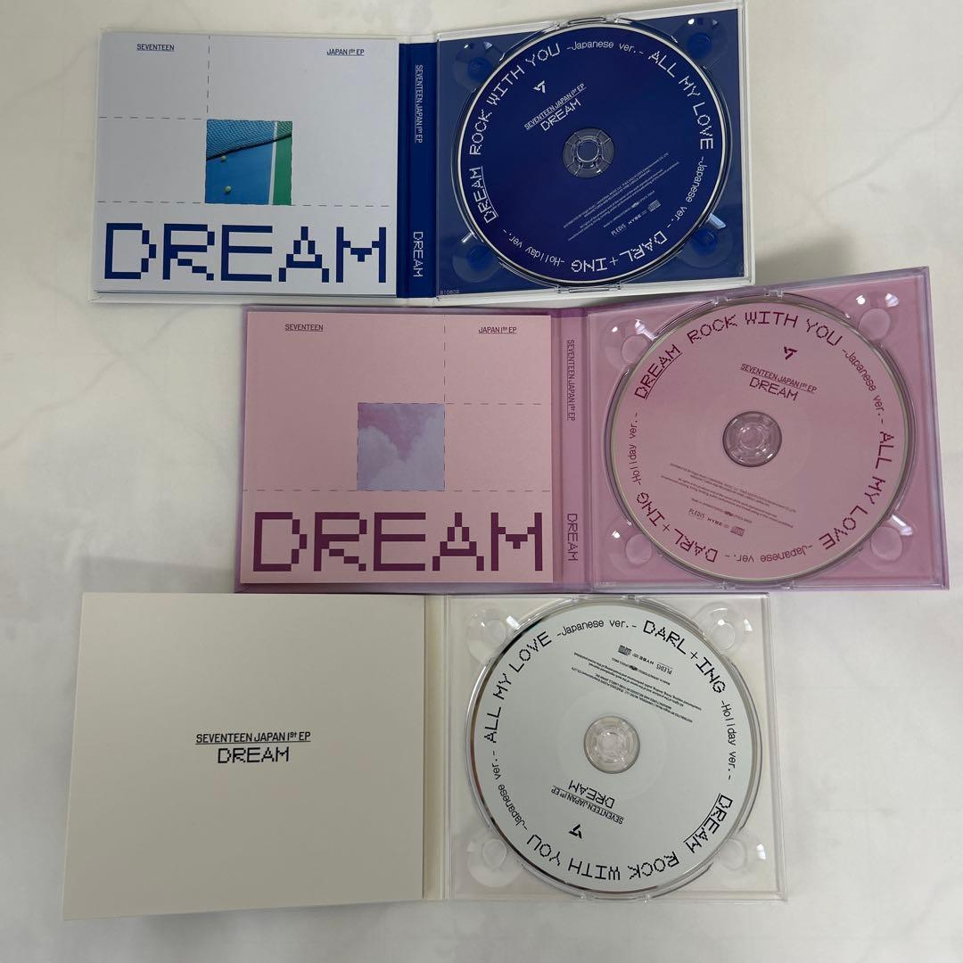 SEVENTEEN セブチ シングルまとめ売り トレカ付き【値下げ中】