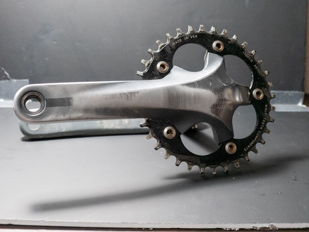 SHIMANO FC-MX30 クランク36T ウルフトゥースチェンリング