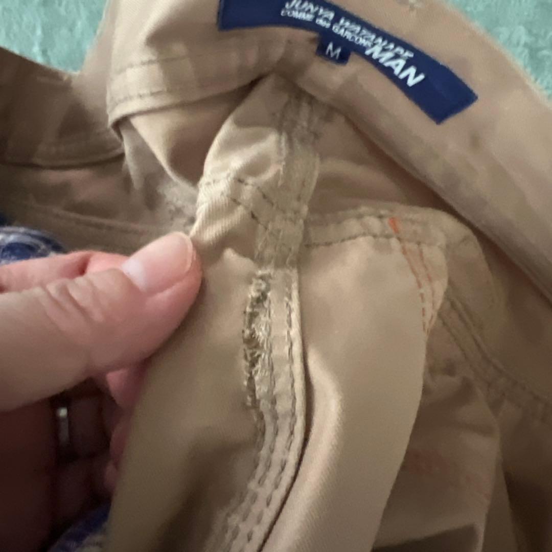 ジュンヤワタナベコムデギャルソン　コットンパッチワーク切替