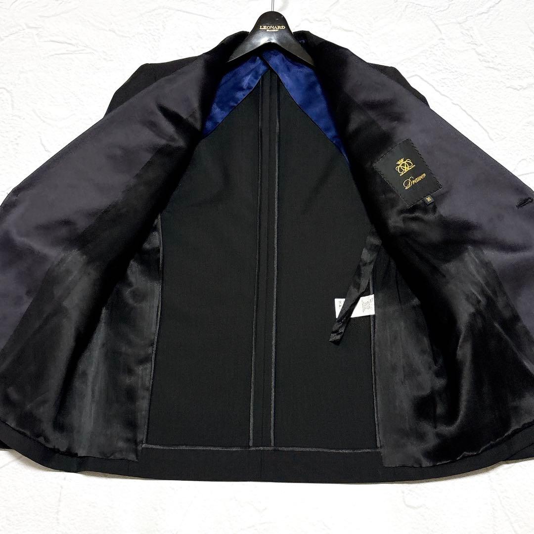 ✨美品✨ドゥロワー　テーラードジャケット　フォーマル　ダブル　ウール　シルク