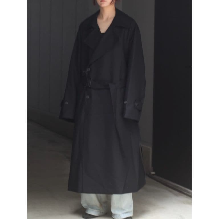 ジャケット・アウター stein 25AW OVERSIZED DOUBLE BREASTEDCOAT