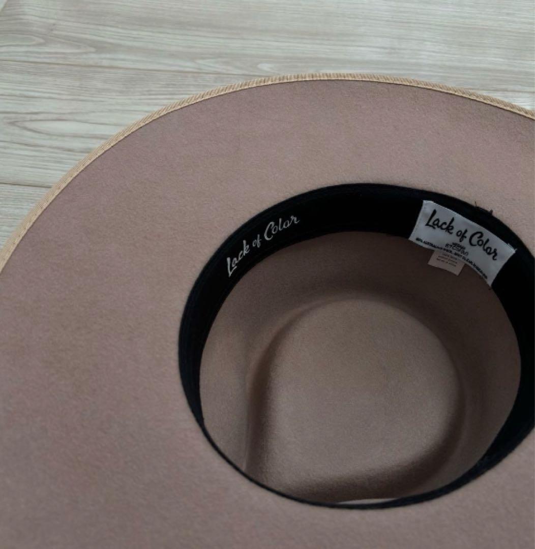 【Lack of color】ウールハット　テラスハウス　モデルさん着用