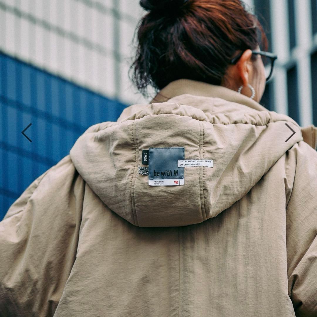 ［be with M］misayo ミリアウター ベージュ　ニコアンド