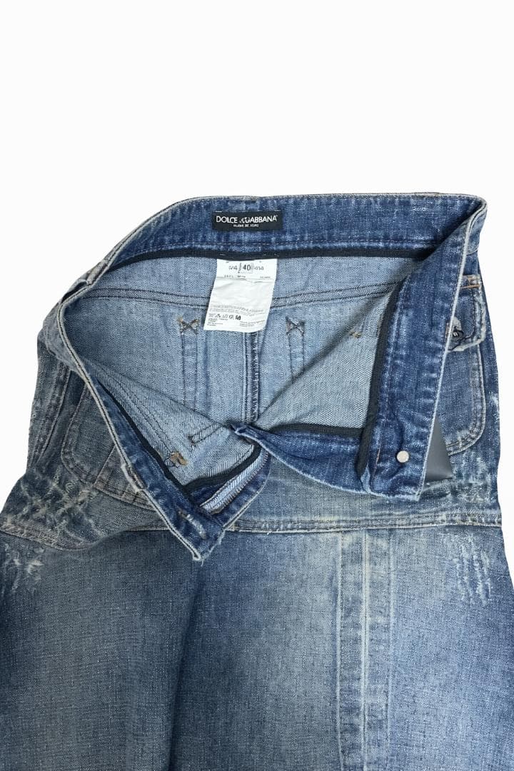 タグ付き D&G ドルチェ＆ガッバーナ DGロゴ デニムスカート #1685