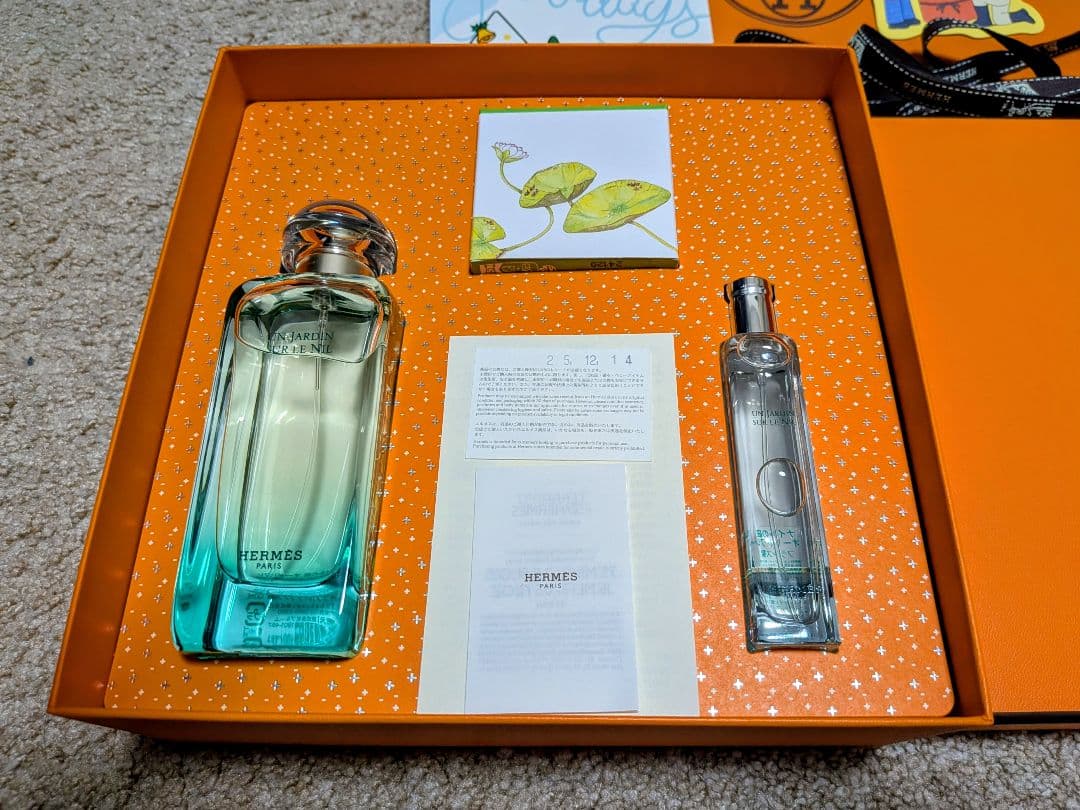 【@abc】新品未使用エルメス　オードトワレ セット2025年12月百貨店