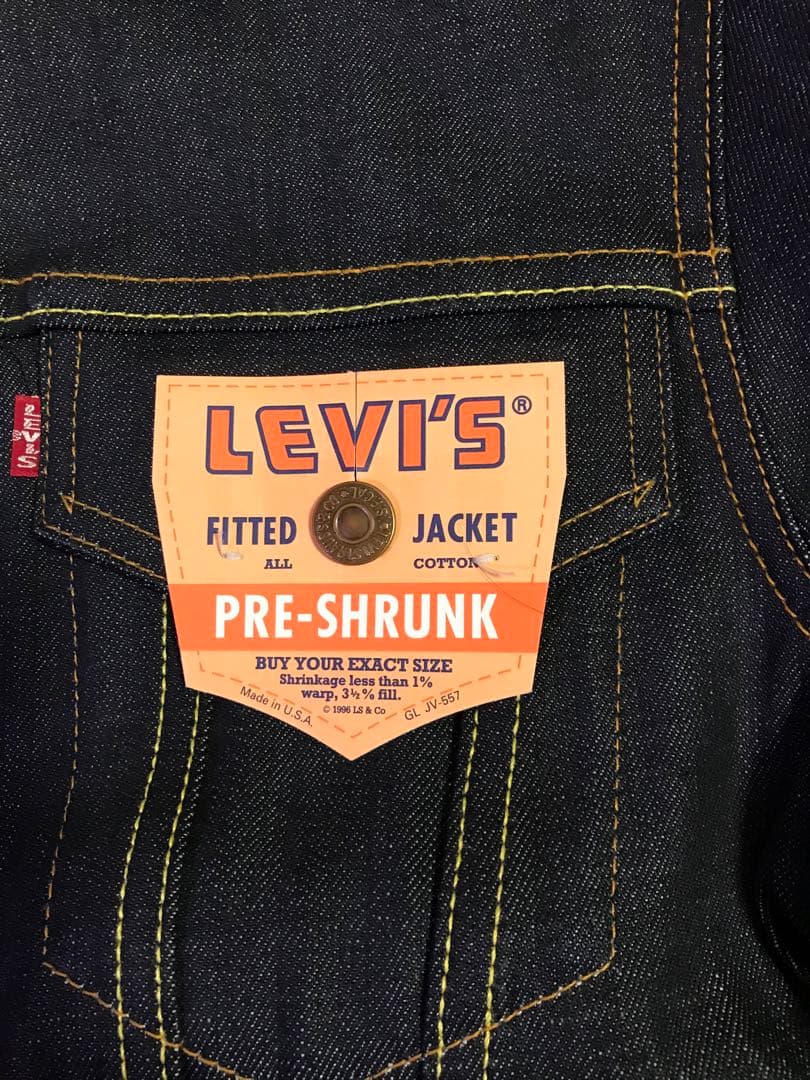 LEVI'S デニムジャケット 70505-0217 サイズ40 バレンシア製