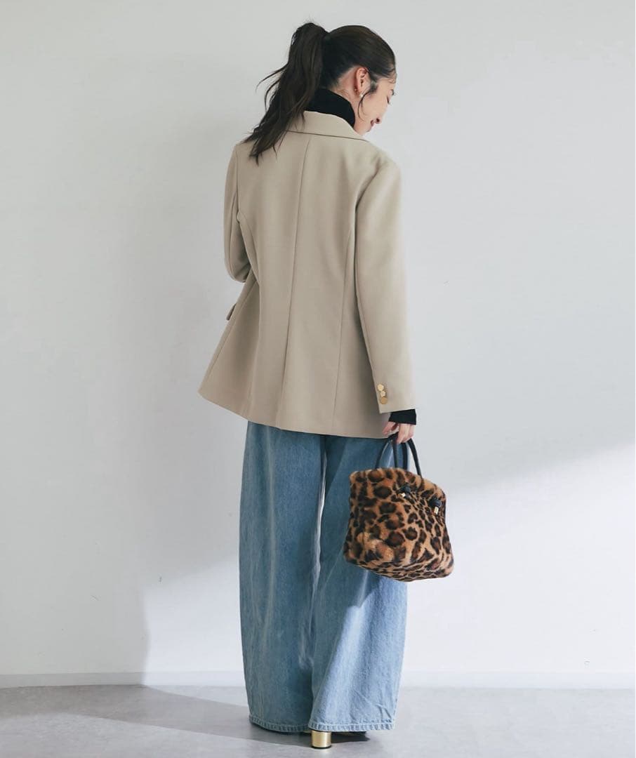 ラブティックボンボン　メタル釦ダブルジャケット