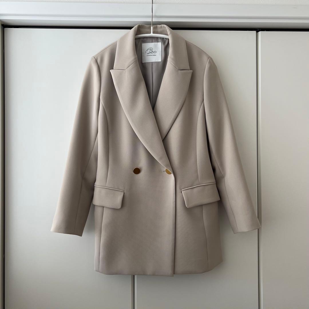 ラブティックボンボン　メタル釦ダブルジャケット