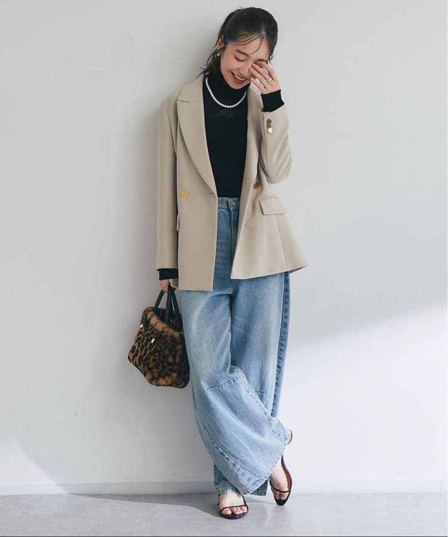 ラブティックボンボン　メタル釦ダブルジャケット