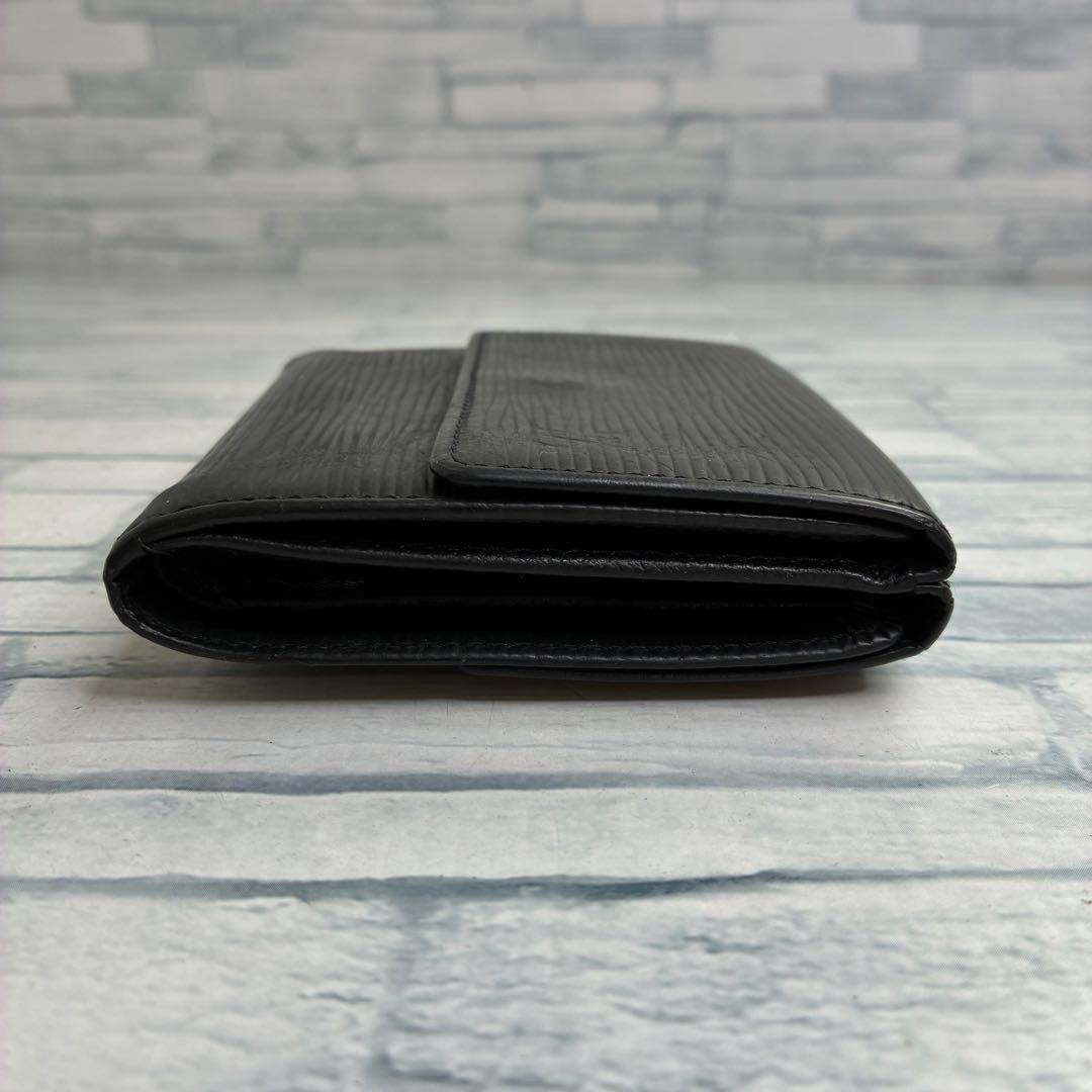 極美品　50 ルイヴィトン　エピ 三つ折り財布　二つ折り財布　Ｗホック kt5