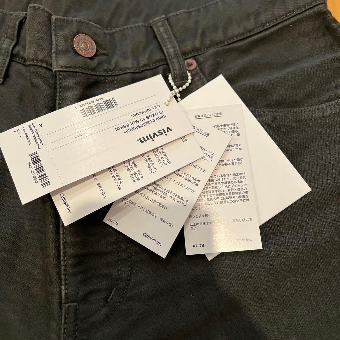 VISVIM FLUXUS 10 MOLESKIN Sサイズ