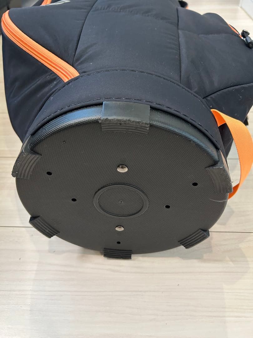 new balance キャディバッグ 黒/オレンジ