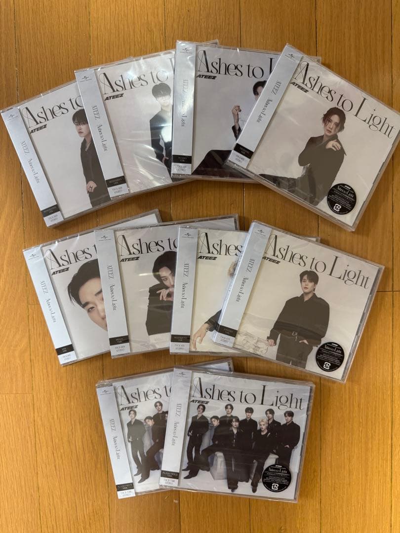 【未使用シリアルのみ購入可】Ashes to Light CD セット 10枚