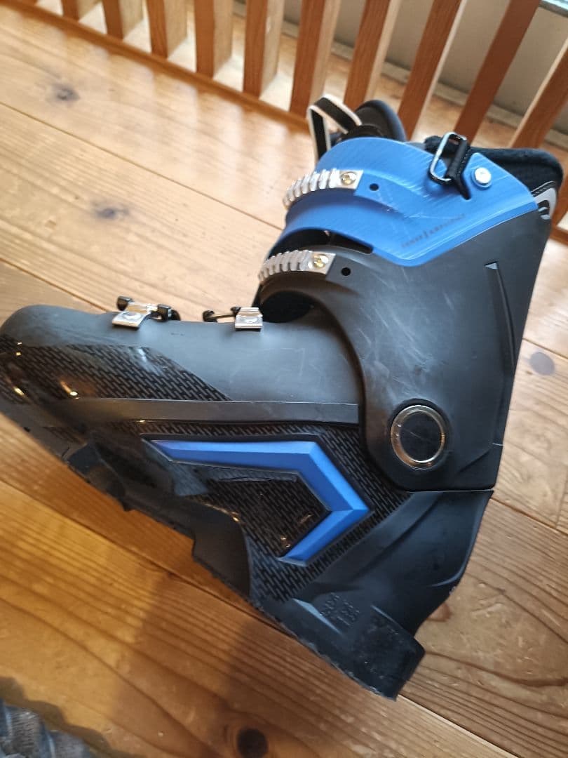 Salomon X90 スキーブーツ 黒/青25cm