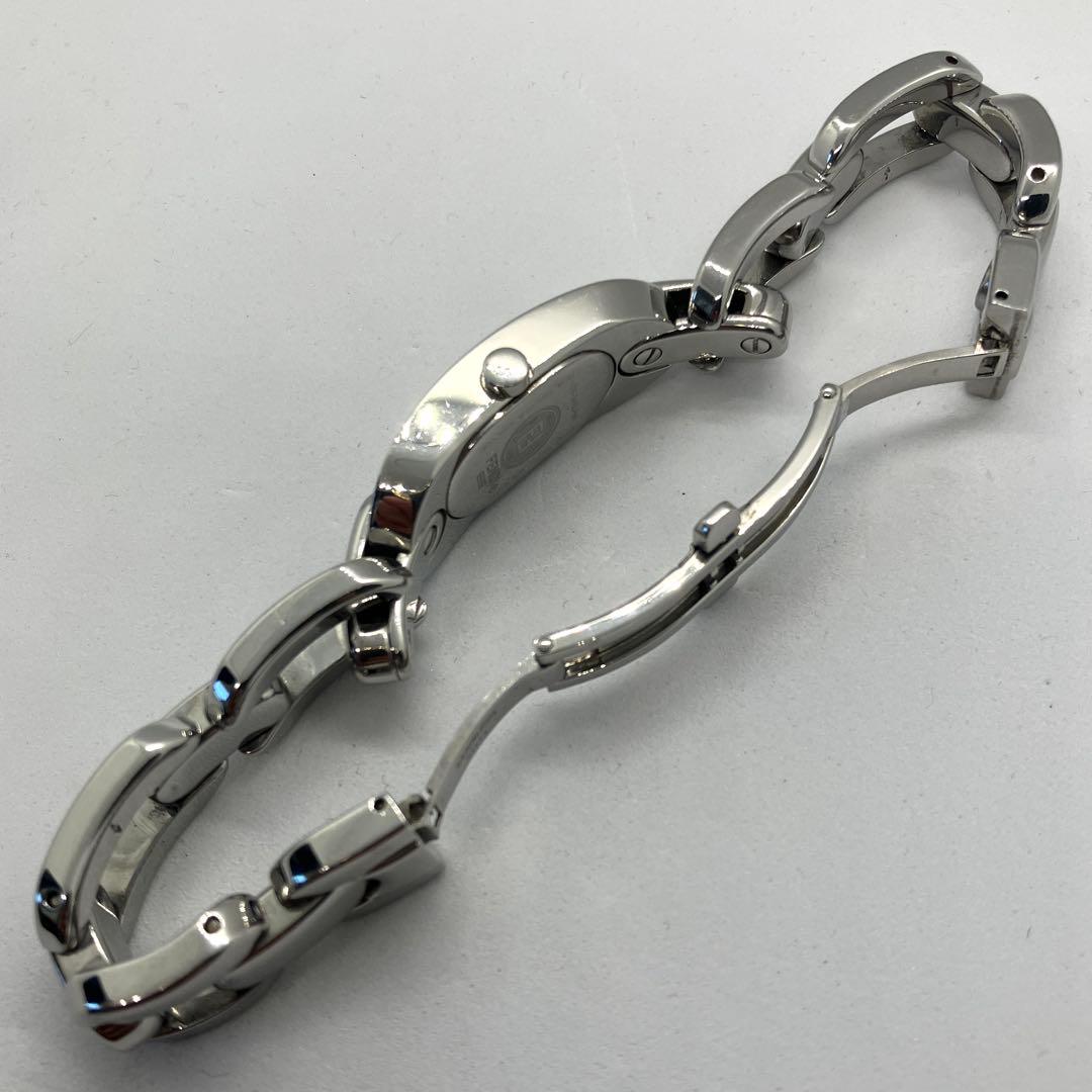 フェンディ ステンレスベルト ピンク文字盤 クォーツ腕時計 保証書純正箱付 稼働