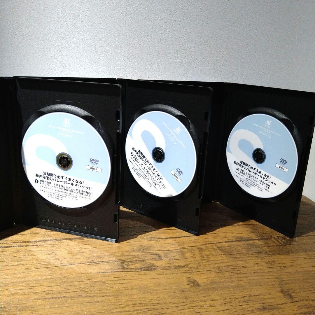 【バレー指導DVD】短期間で必ずうまくなる！松井先生のバレーボールマジック！！