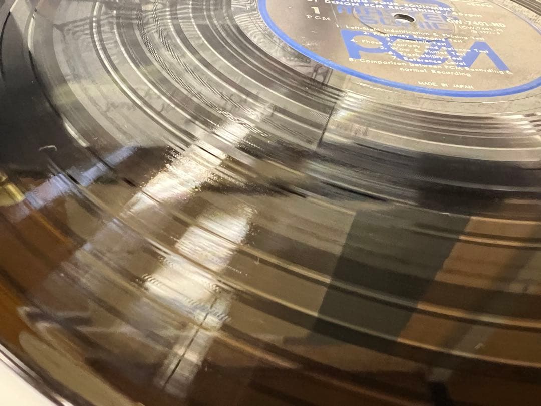 DENON OW-7401-NDオーディオチェック LPテストレコード　その他