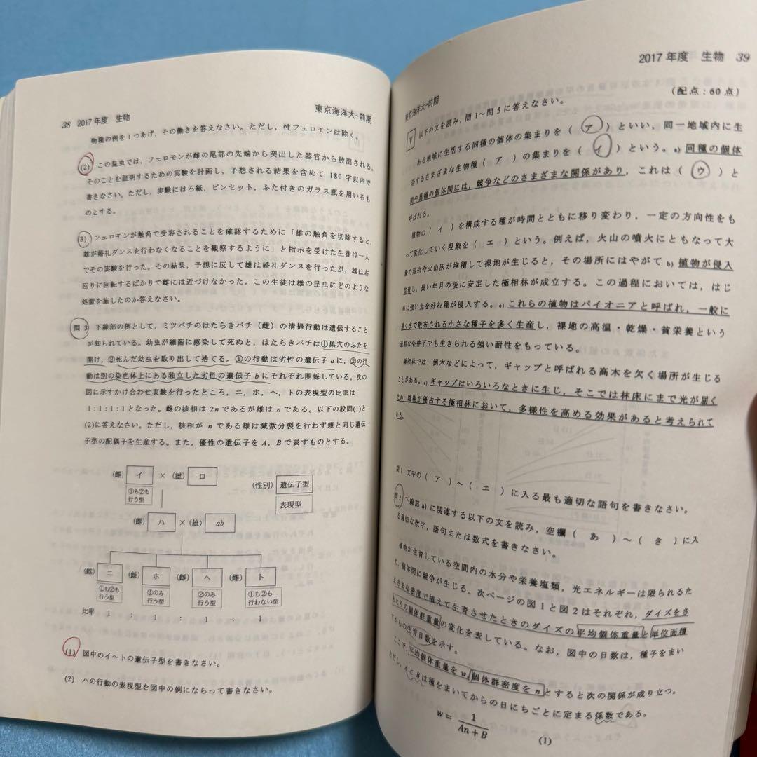 東京海洋大学 赤本　2016年～2024年　9年分 教学社
