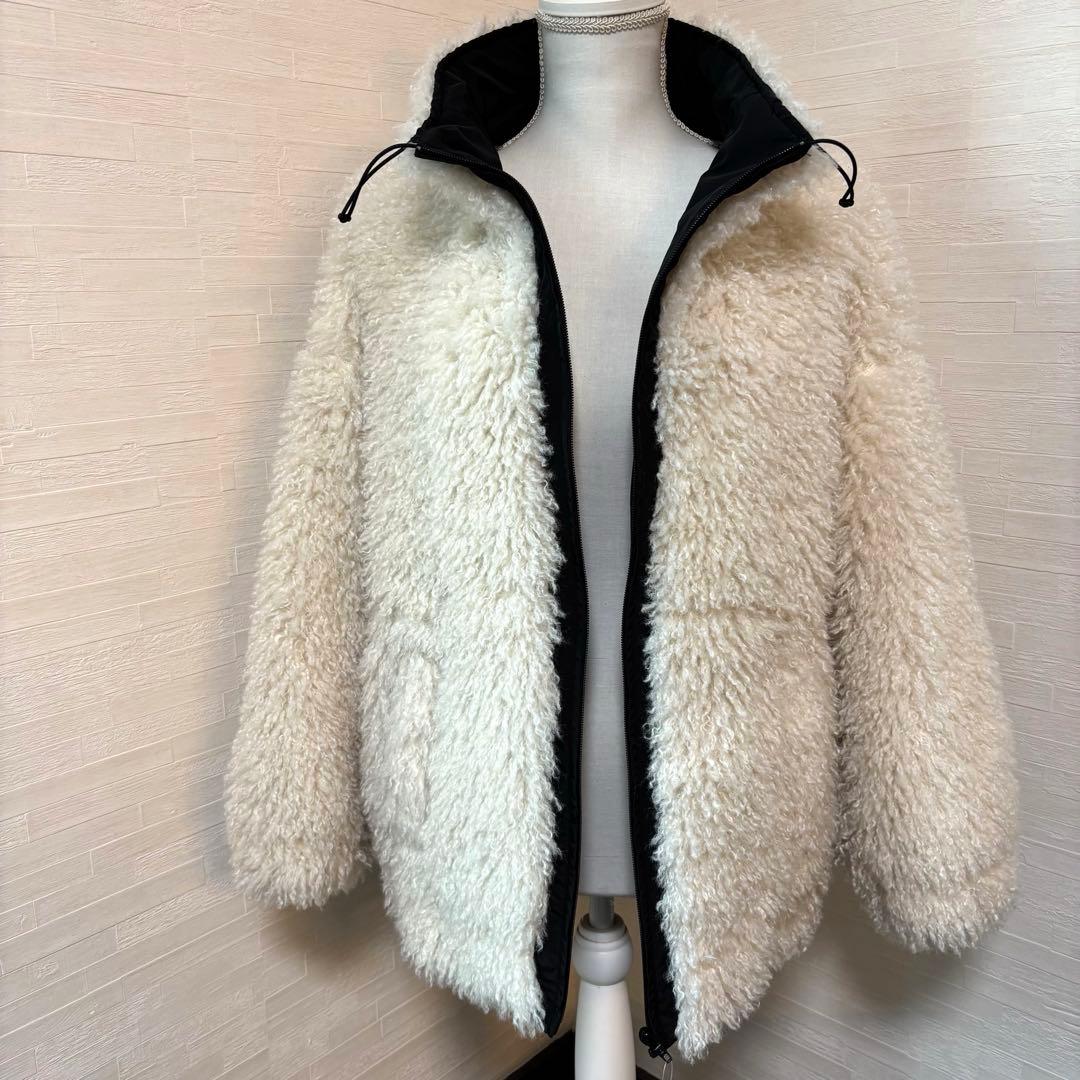 【美品】ヴェルメイユパーイエナ　ファーブルゾン　コート