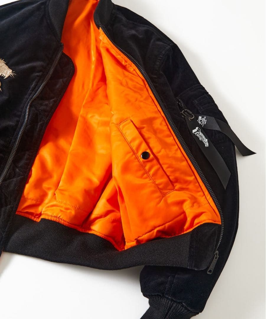 別注Tempalay×Alpha ×FREAK'S STORE 別珍MA-1